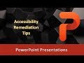 How to Make PowerPoints Accessible -- Comphrehensive Lesson
