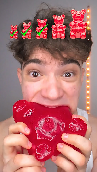 Small, Big, Giant Gummy Bear!? 🤤