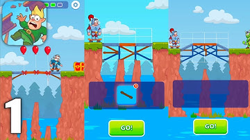 Bridge Masters - Gameplay Walkthrough Part 1 (Android & iOS)