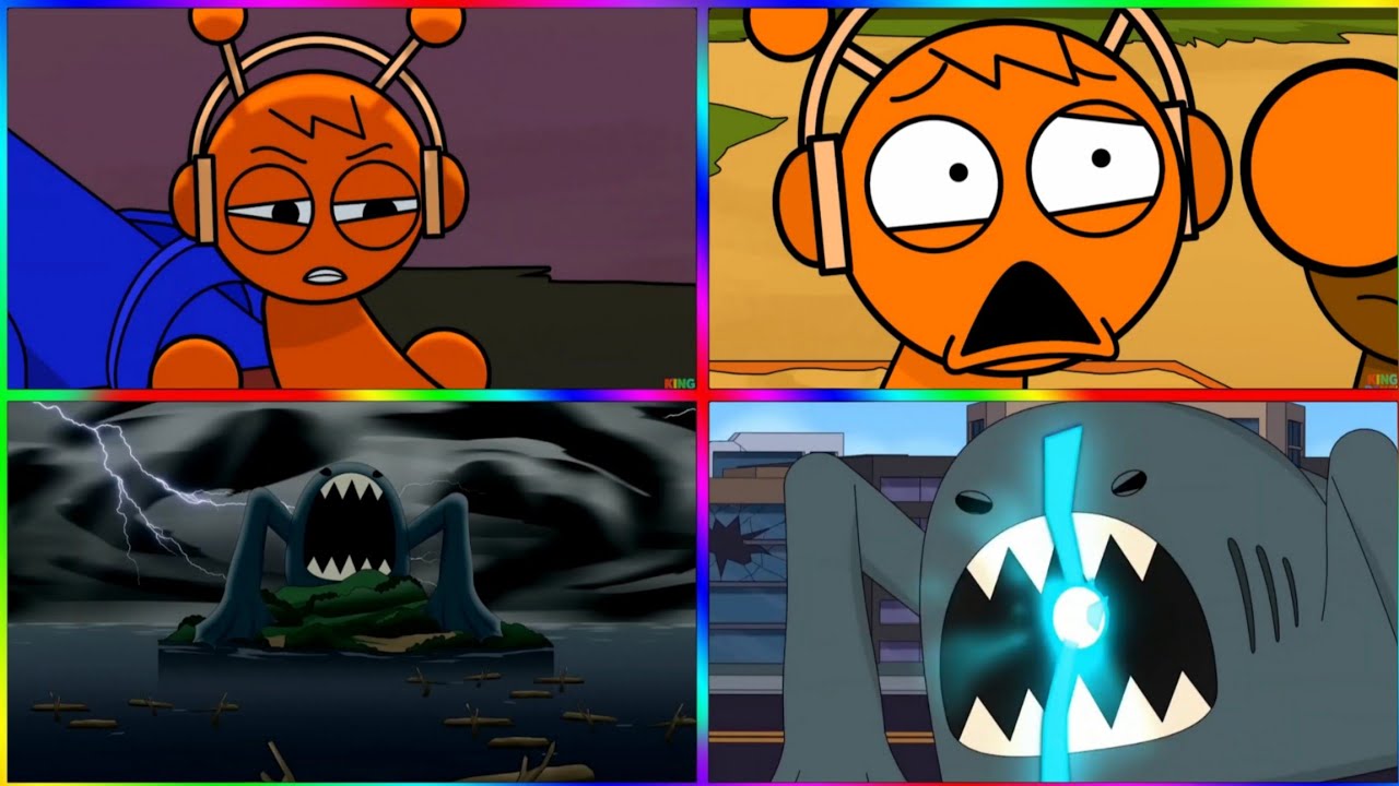 Sprunki Sea Eater vs Sprunki Toilet Eater vs Sea Eater vs Train Eater | Zoonomaly Tiles Hop#96