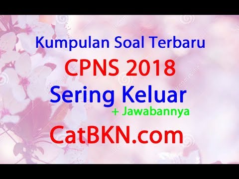 Contoh Soal Dan Pembahasan Tpa Oto Bappenas Cumi Curahan