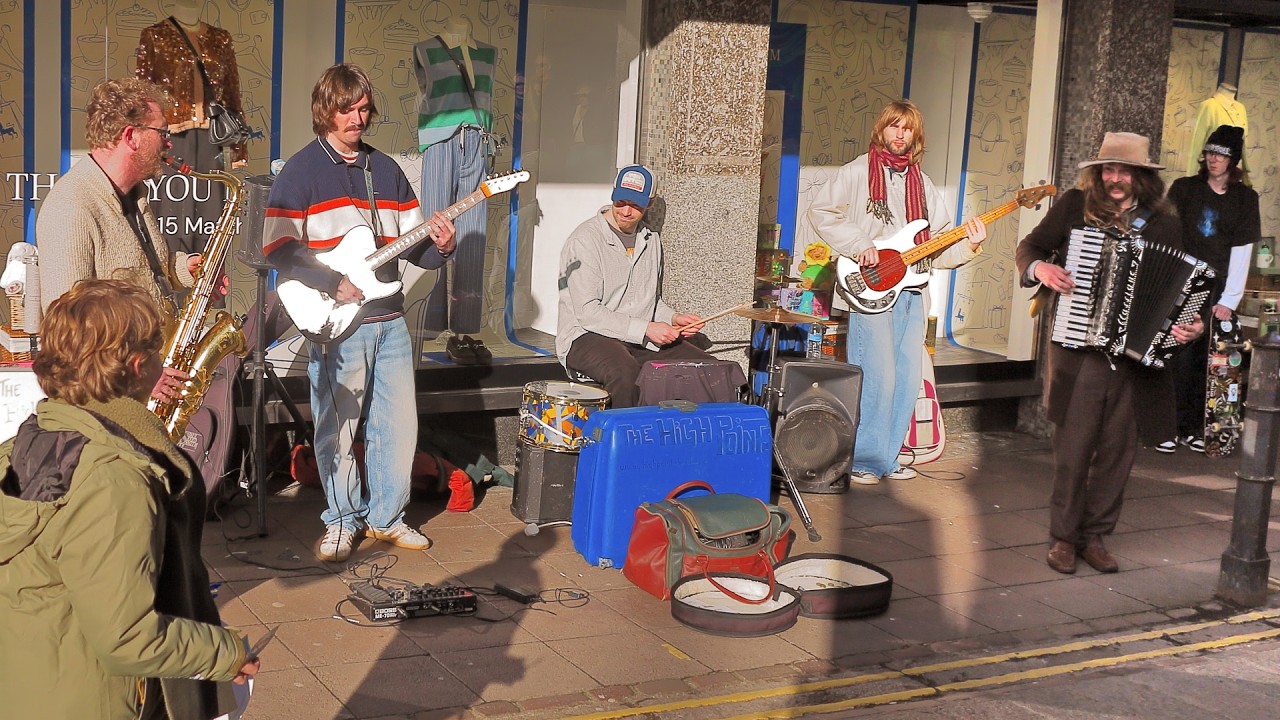 The High Points Live On The Streets Of Norwich - short clip