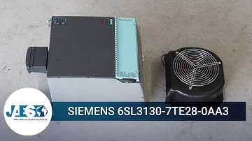 SIEMENS 6SL3130-7TE28-0AA3 - SINAMICS S120 ACTIVE LINE MODULE INPUT: 3AC 380-480V, 50/60HZ