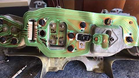 1970 Ford Mustang Mach 1 Instrument Cluster Gauges Wiring