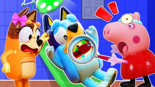 Oh No !!! What Happened To Bluey's Teeth?| BLUEY Toy for Kids| Pretend Play With Bluey