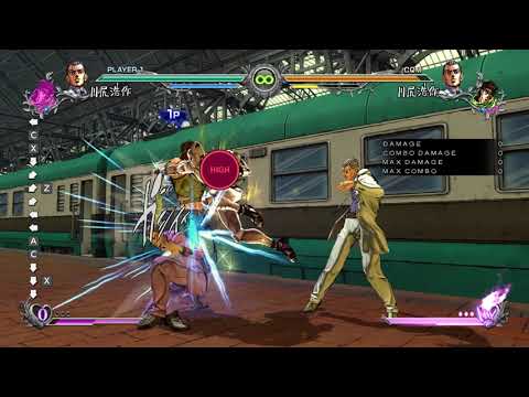 ジョジョASBR ver.1.1.2.0　ワムウの竜巻対策とガードゲージ調べ