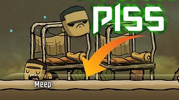 PASSED OUT IN PISS - Oxygen Not Included Alpha PART 2