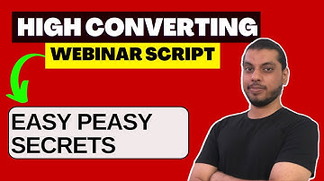 3 Tips For Writing High Converting Webinar Scripts That Convert - Webinar