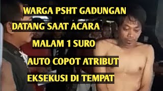 warga psht gadungan tertangkap malam satu suro