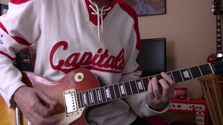 Roadrunner Guitar version - Guitar performance video thumbnail