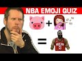 IMPOSSIBLE NBA EMOJI QUIZ. Like actually IMPOSSIBLE!