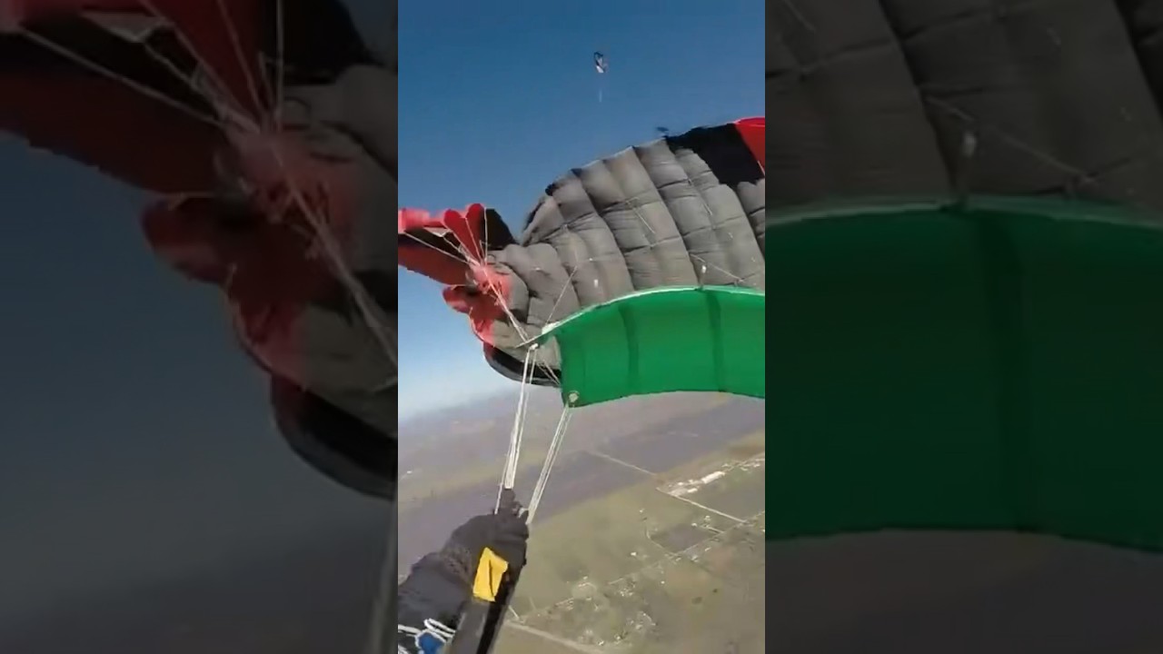 Tension knot = cutaway 🪂#skydiving #malfunction #cutaway - YouTube