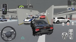 Crashed Mustang GT 🐎 Stuck in new parking area l 3D driving class l Android Gameplay  screenshot 1