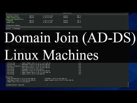 How to join Linux CentOS/RHEL to a Windows AD-DS Domain | CentOS 8 & Windows Server 2019
