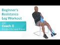 Resistance Band Leg Workout for Beginners