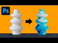 Photoshop CC 2020: How To Wrap Images Around Objects Tutorial