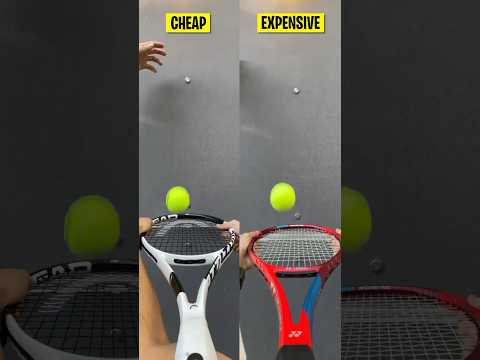 Testing Cheap Vs. Expensive Tennis Racquets!