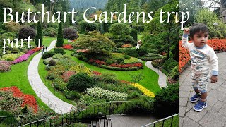 Butchart garden victoria | Canada Malayalam Vlog | Vancouver island