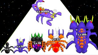 Famous SPIDER SHOOT RUN- (Spider Evolution Runner) Level Up Spider Insect evolution Gameplay Max Level Wealth