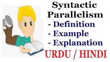 What is Syntactic Parallelism? Hindi / Urdu