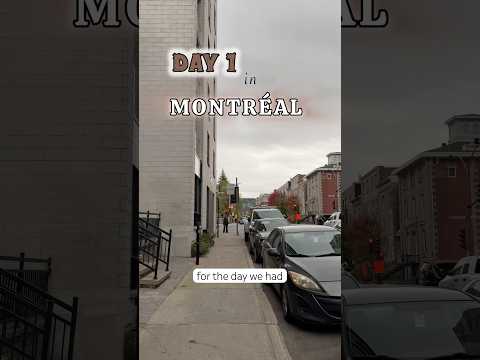 Day 1 In Montreal Let S Go