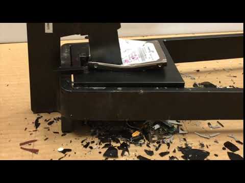 $25 Hard Drive Destruction Service in Los Angeles - 100% data destruction - Walk-in or Mail-in