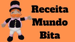 Receita de Amigurumi Gratis Passo a Passo Mundo Bita