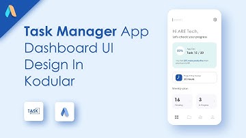 Task Manager App Animated UI Design In Kodular With AIA File | UI/UX Design Tutorial In | ARE Tech