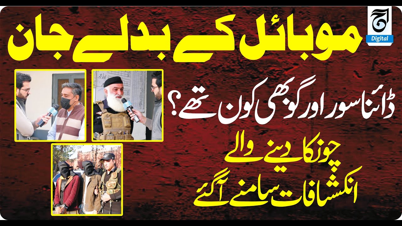 Who Were “Dinosaur & Gobhi” in Peshawar  Mobile Snatching Incident  Key Police Revelations