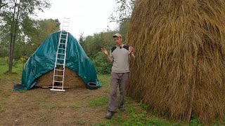 Привезли наконец то! К зимовке коровы готовы! Начались "подвижки" на стройке...