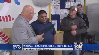 Community Honors North Texas Walmart Cashier Who Paid For Customer's Groceries