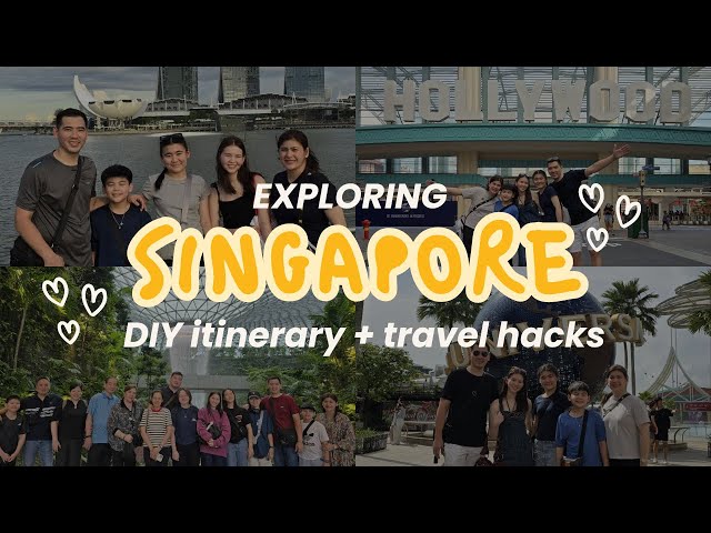Exploring SINGAPORE in 2024 (DIY itinerary, food trip + review, travel hacks) | Roxanne Guinoo Yap class=