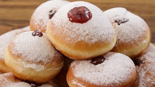 Jelly Doughnuts Recipe | How to Make Jelly Donuts