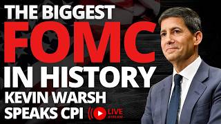 🔴 FOMC LIVE: Kevin Warsh FED Speaks | Rate Hikes, Inflation, Interest Rate Decision