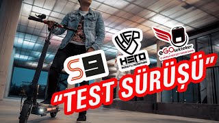 Hero S9 | elektrikli scooter test sürüşü