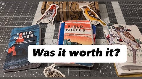 Field Notes Notebook Subscription: Year End Review