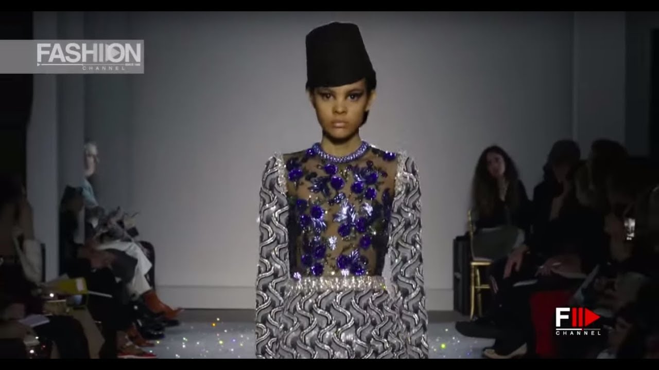 GIAMBATTISTA VALLI Haute Couture Spring 2019 Paris - Fashion Channel