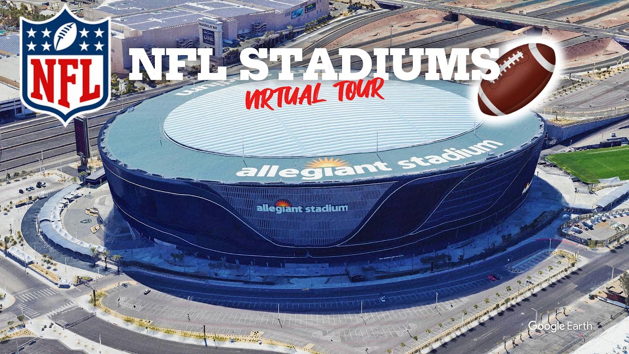 Every NFL Stadium From Above (ALL 32 Teams in 4K)