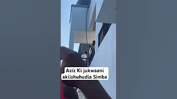 Aziz Ki Jukwaani Akiishuhudia Simba Na Tabora United Ayomamedia 