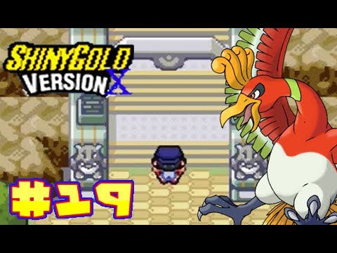 Let's Play Pokemon Shiny Gold Version X Part 18 - Catching Ho-Oh 