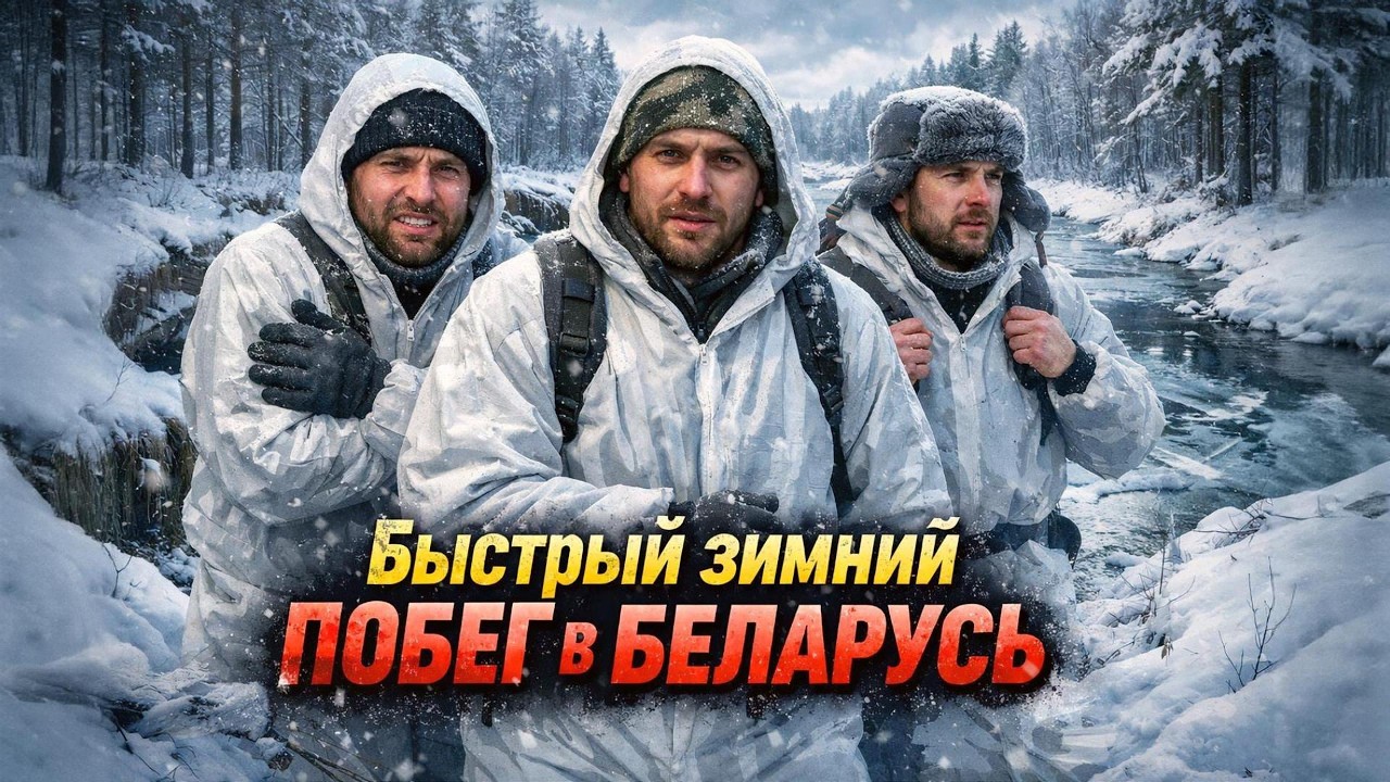 Быстрый зимний побег в Беларусь