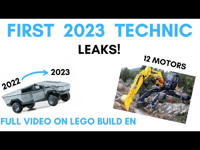 LEGO Technic 2023 sets leaked : r/legotechnic