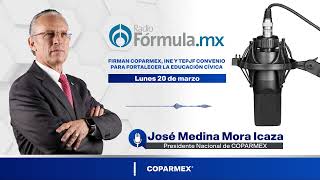 Entrevista a José Medina Mora en Grupo Fórmula Lunes 20 de marzo