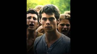 Literally iconic scene- movie name: the maze runner Resimi