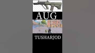 Gun Damage Test SCAR-L VS AUG #vector #pubg #bgmi #1v4 #tusharjod #funny