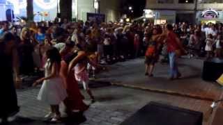 Video thumbnail of "tarantella del gargano Lesina agosto 2013 (tarantula garganica live)"