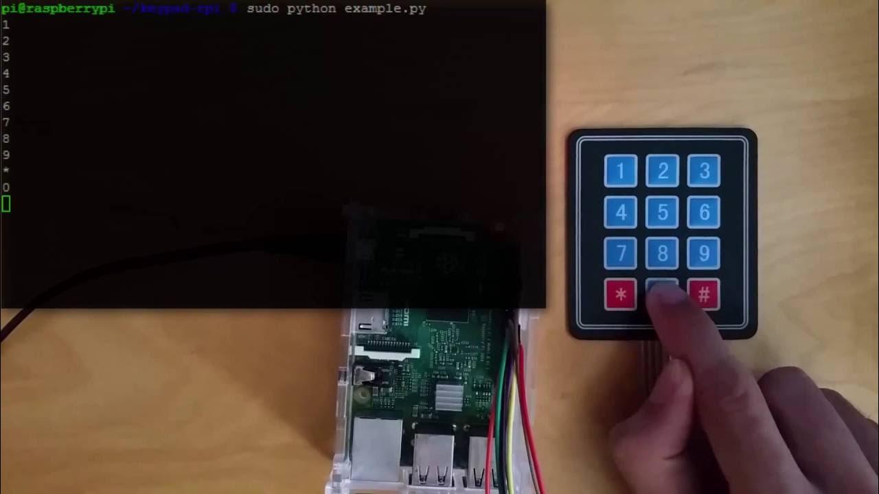 Raspberry Pi Keypad / Numpad auslesen YouTube