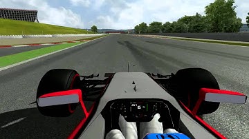 RFACTOR F1 2015 R&N Modding Group onboard Fernando Alonso at Spain