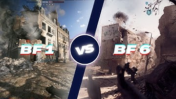Battlefield 1 vs Battlefield 6  – Destruction & Kill Sound Test #battlefield1 #battlefield6