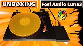 UNBOXING: Fosi Audio Luna3 - Tocadiscos manual, con tracción por correa y un diseño espectacular.